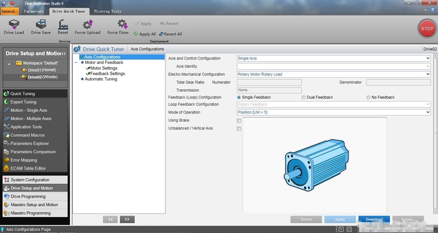 Elmo伺服驱动器Gold系列驱动器简易调试指南(图6)