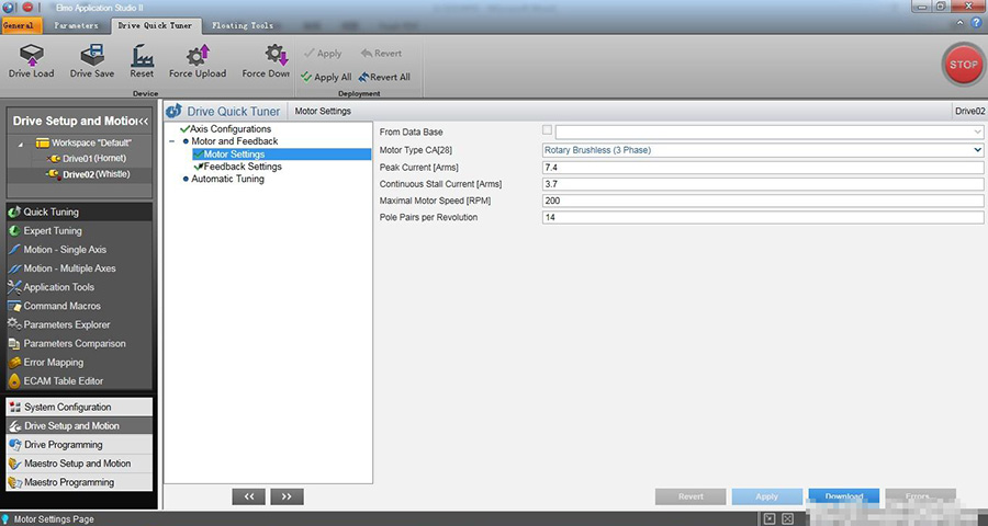 Elmo伺服驱动器Gold系列驱动器简易调试指南(图7)