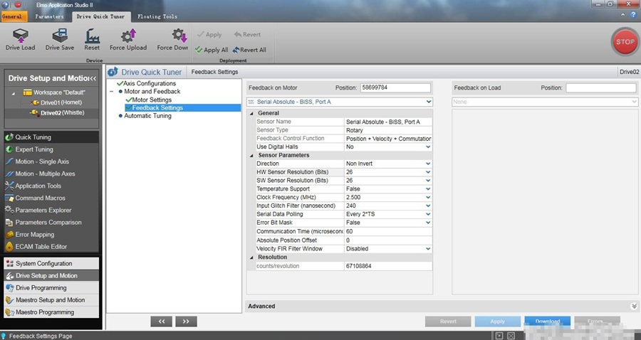 Elmo伺服驱动器Gold系列驱动器简易调试指南(图8)