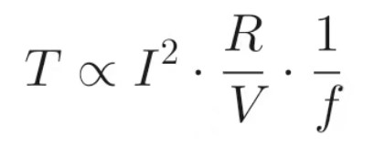 电机扭矩和电流的关系是什么?(图2) 电机扭矩和电流的关系是什么?(图2)